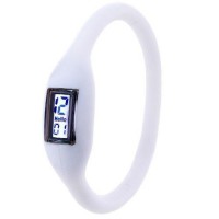 RELOJ SILICONA MANILLA UNISEX BLANCO